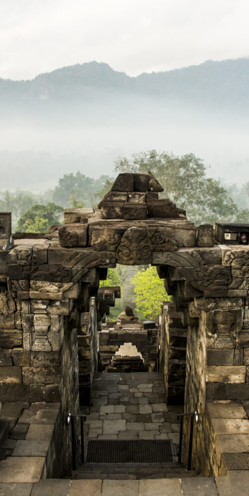 Borobudur, Java by Indonature Travel